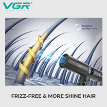 VGR Leafless Hair Dryer Professinal Quick Dry 110000RPM Powerful Hair Dryer Brushless Direct Current Hair Dryer for Salon V-401