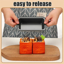 Nonstick Baking Bread Loaf Pan Carbon Steel Toast Bread Pan Tin Kitchen Rectangle Bakeware for Brownies Meatloaf