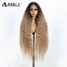 Noble Cosplay 42 Inch Blonde Ombre Synthetic Lace Front Wig