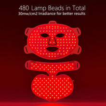 Medical Silicone LED Red Light Therapy Face Mask 660nm 850nm High Irradiance Home Use Photon Therapy OEMODM