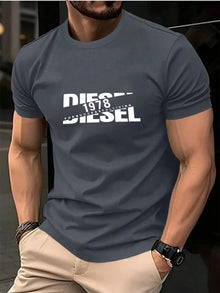 New Trend Polyester Short Sleeve Tee For Men And Women Black