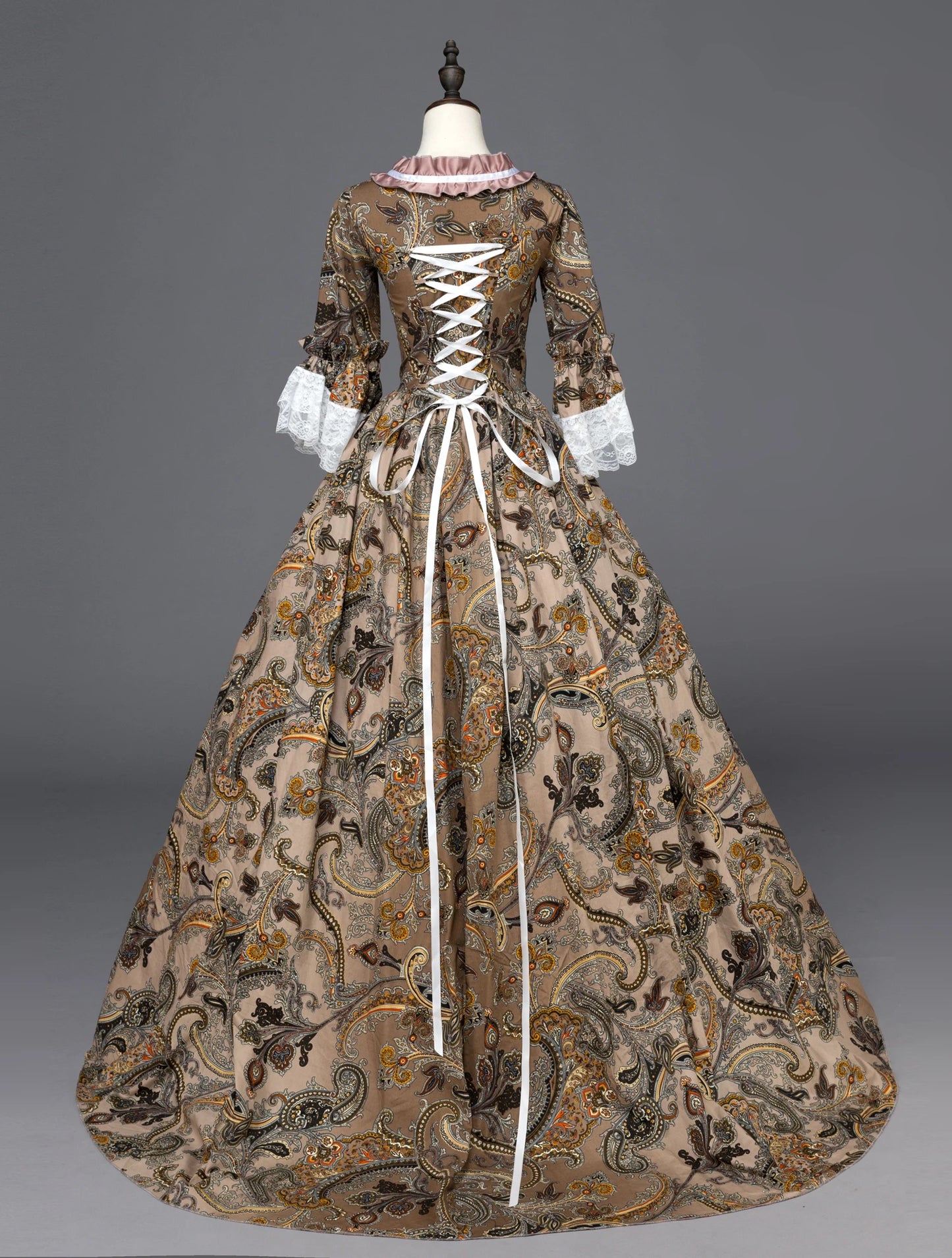 18th Century Women Marie Antoinette Dresses Long Victorian Rococo Gowns Historical Theater Clothing