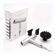 Professional Ionic Blow Dryer Low Noise Hairdryer with Nozzle Powerful Hot and Cold Salon Professional Hair Dryer