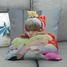 Custom Seungmin Pillowcase Wedding Decorative Cotton Linen Pillow Case For Home Pillow Cover 45X45(One Sides)