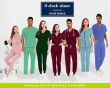 Medical Jumpsuits Scrubs Nurse Uniforms Women Men Nursing Workwear Beauty Salon Work Clothes Pet Clinic Surgical Scrubs Uniforms