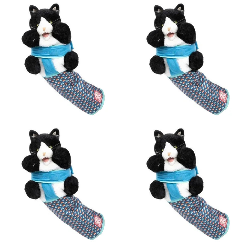 Cats Puppet Wrestler Cat Wrestling Glove Toy Puppet Interactive Hand Puppet with Sturdy Padding for Safe Play Cat and Dog Toys