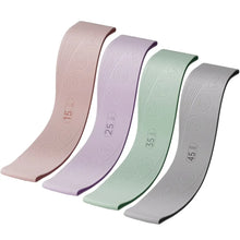 Silicone Resistance Bands with 4 Resistance Levels Exercise Workout Loop Bands Workout Stretch Bands for Home Gym Yoga