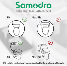 Bidet Toilet Seat Attachment Ultra-thin Non-electric Self-cleaning Dual Nozzles Frontal & Rear Wash Cold Water Personal Hygiene