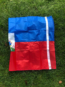 SKY FLAG Free shipping Haiti Flag 90x150cm hanging Polyester blue red 2 Sides Printed National Flag Haiti Sports banner