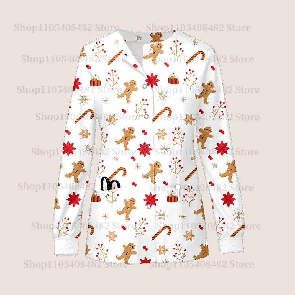 Women Men's Coat Medical Surgical Work Jacket Hospital Uniform Dentist Clinic Outwear Pharmacy Pet Shop Work  Nurse Uniform