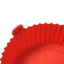 Air Fryer Silicone Tray Baking Mat Fried Basket Liner Pot Holder Grill Pan Replacement Bakeware Pizza Pan for Healthy Cooking