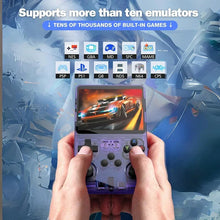 R36S Retro Handheld Console — 3.5" Screen, Perfect Kids Gift