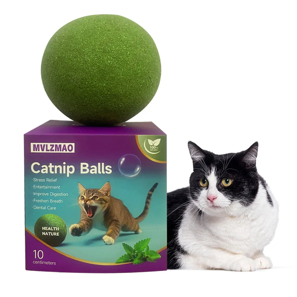 Mouse Mint Ball Feather Catnip Ball Self Cleaning Teeth Grinding Ball Feather Toy Ball Pet Toys Cat Supplies Pet Cleaning Tool