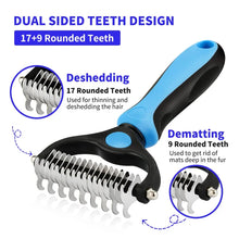 Professional Pet Deshedding Brush Dog Hair Remover Pet Fur Knot Cutter Puppy Cat Comb Brushes Dogs Grooming Shedding Supplies