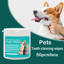 Produits de nettoyage pour animaux, brosses à dents jetables pour le doigt, doigtiers de nettoyage des dents pour animaux, lingettes humides, hygiène bucco-dentaire pour chiens et chats