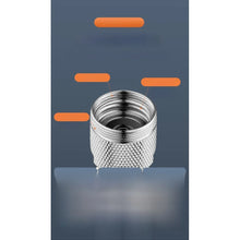 Extension de robinet de cuisine rotative à 360 degrés avec 3 modes de jet pour éviter les éclaboussures, adaptateur argent inclus