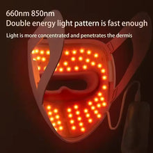 Home Use Red Light Therapy LED 4 Colors Facial Mask Skin Moisturize Rejuvenation Wrinkle Removal Anti Acne Shrink Pores Salon