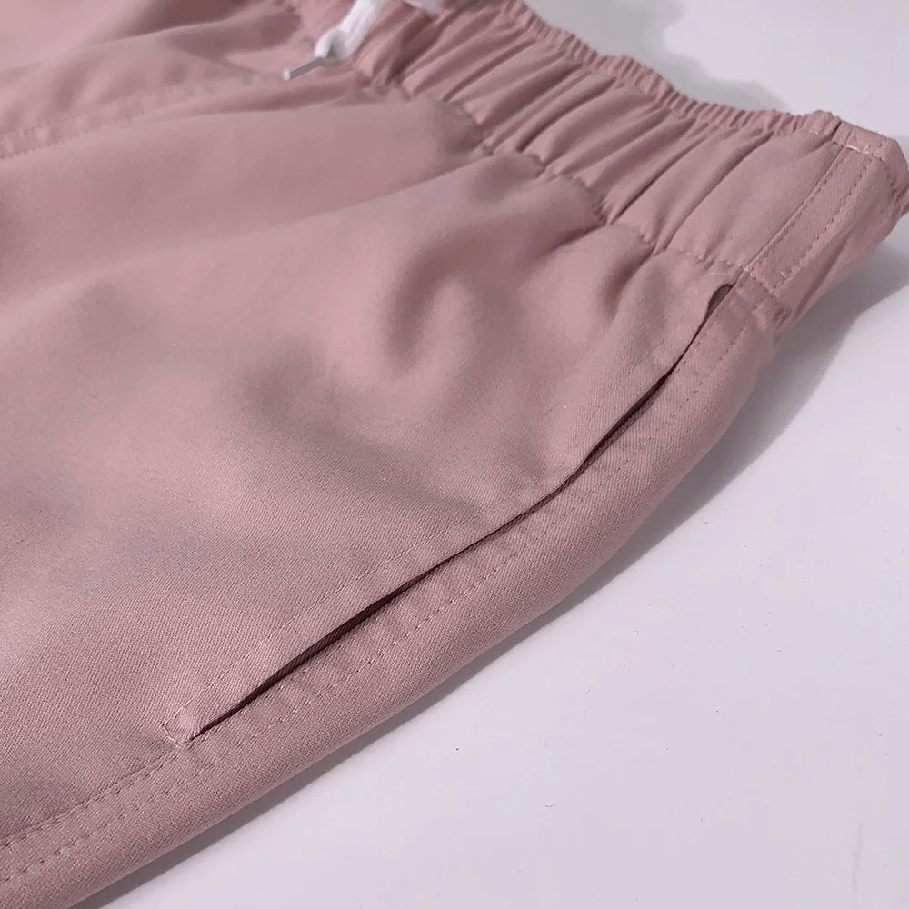 High-quality Thickened New Slim Operating Room Medical Uniform Set Short-sleeved Nurse Nursing Accessories Surgical Gown XS-XXL