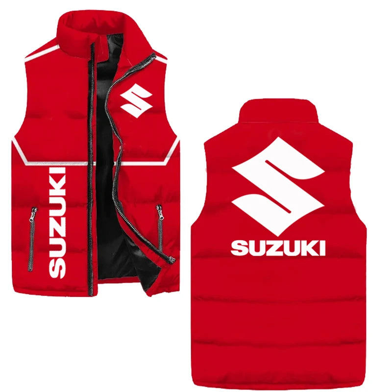 2025 New Suzuki Men's Vests, Work Vests, Fishing Vests, Running Vests, Jackets, Racing Suits, Motorcycle Vests, Men's Clothing