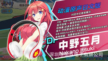 Miku Nakano Sanjiu Cosplay Bluetooth Headset 5.0 Over-ear Stereo Anime Headphones for Mobile Phone