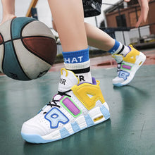 Men's Brand Palm Air Cushion Basketball Boots Basket Casual Mid-Top Trendy Designer Outdoor Sports Sneakers Large Size Men Shoes