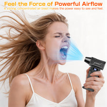 Blower Car Vacuum Cleaner Turbo Fan Violent Jet Fan Cleaning Blowing Tools Auto Dust Collector Portable Air Duster Hair Dryer