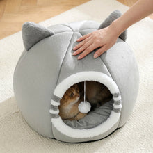 Deep Sleeping Cat Bed Cave Nest With Soft Mat Bed For Cats Pet Products  Bag Sofa Pet  House Dog Basket Tent Bearded  Cama Para