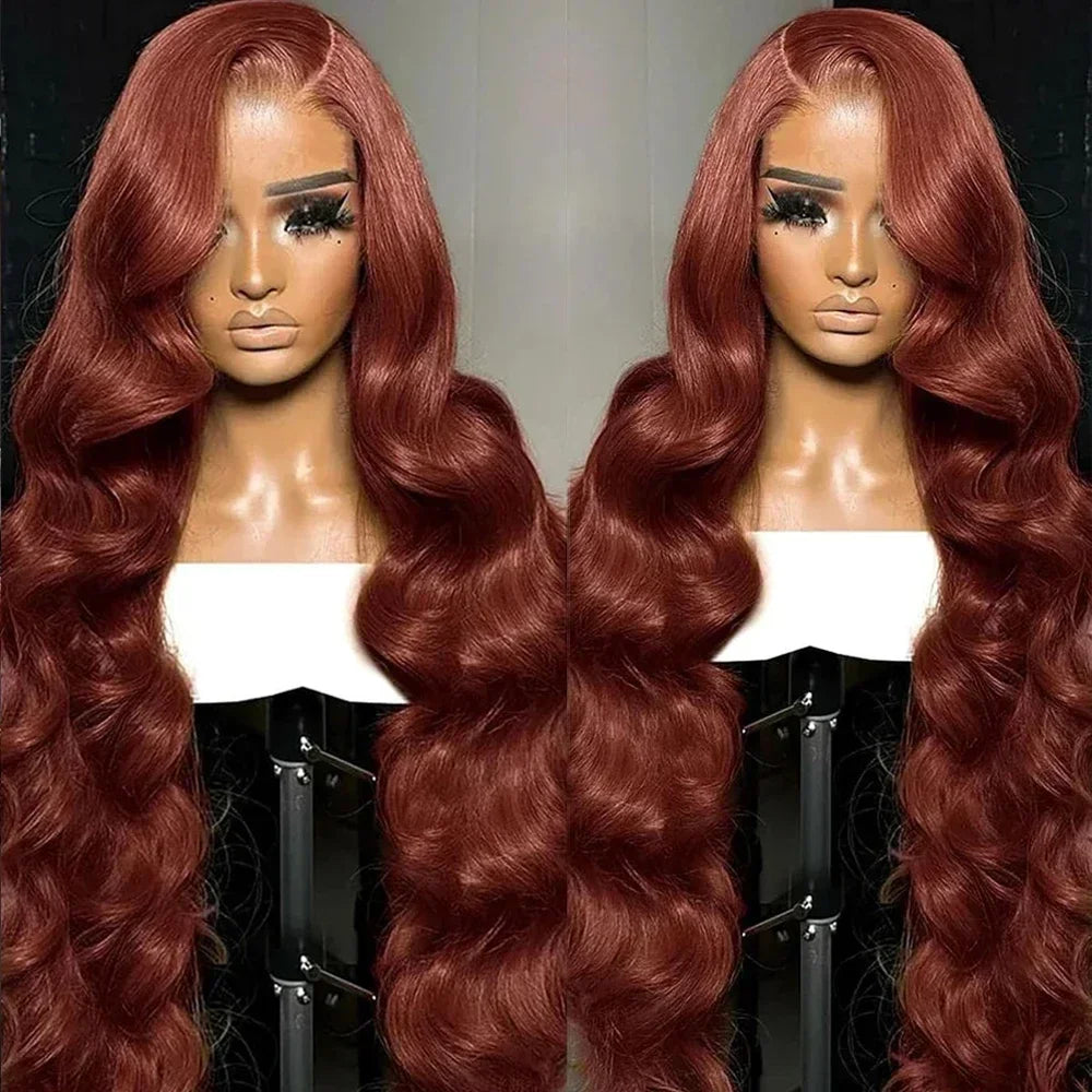 Ombre Blonde to Black 13X6 HD Lace Front Wig Synthetic Lace Frontal Wigs For Black Women Highlight Body Wave 30inch Lace Wig