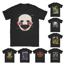 Men's T-Shirt FNAF At Freddys Amazing Cotton Tee Shirt Short Sleeve  T Shirts Crewneck Tops Plus Size