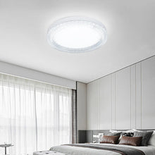 Modern Ultra Thin Crystal Ceiling light Round Ceiling Home Lamp Cool White Suitable for Balcony Kitchen Bedroom Light AC85-260V