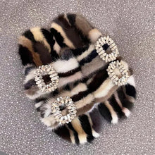 Summer Women Mink Fur Slippers Woman Luxury 2026 Women's Sandals Outdoor Fashion Casual Shoes Fur Mule Shoes Opentoed Slides