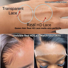 Queen Hair Loose Deep Real HD Lace Wig Raw Hair Pre Plucked Full Frontal 13x6 13x4 5x5 6x6 Closure Melt Skin Lace HD Lace Wig