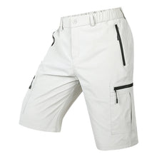 Summer Quick Dry Cargo Shorts Mens Lightweight Work Cargo Shorts Multi Pockets Waterproof Outdoor Hiking Fishing Shorts Male