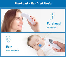 Cofoe 2 in 1 Digital Forehead & Ear Thermometer Non-Contact Medical Thermometer Baby/Adult  ±0.1℃ Temperature precise Measure