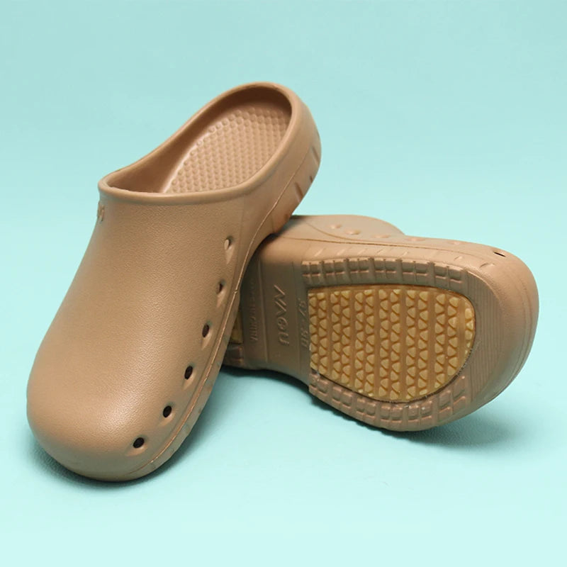 Doctor Scrub Clogs Light Nurse Slippers Medical Shoes Non-slip Dentist Surgical Shoes Soft Pet Hospital Scrub Clogs X09-05