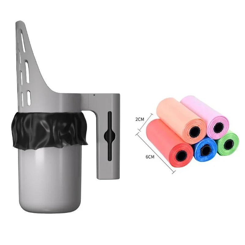 New Cat Litter Shovel Scoop with Refill Bag For Pet Filter Clean Toilet Garbage Picker Cat Supplies Cat Litter Box Self Cleaning