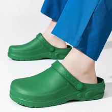 Non-Slip Closed-Toe Operating Room Slippers, Medical Closed-Toe Slippers, Hospital Clogs, Surgical Shoes for Departments, Dual-Use