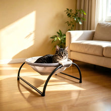 Cat Bed Stable Structure Detachable Excellent Breathability Easy Assembly Indoors Outdoors Free-Standing Sleeping Pet Hammock