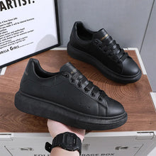White Vulcanized Sneakers Men's Flats Comfortable Shoes Lace up Zapatillas Hombre Women Casual Sneakers Plus Size 35-45