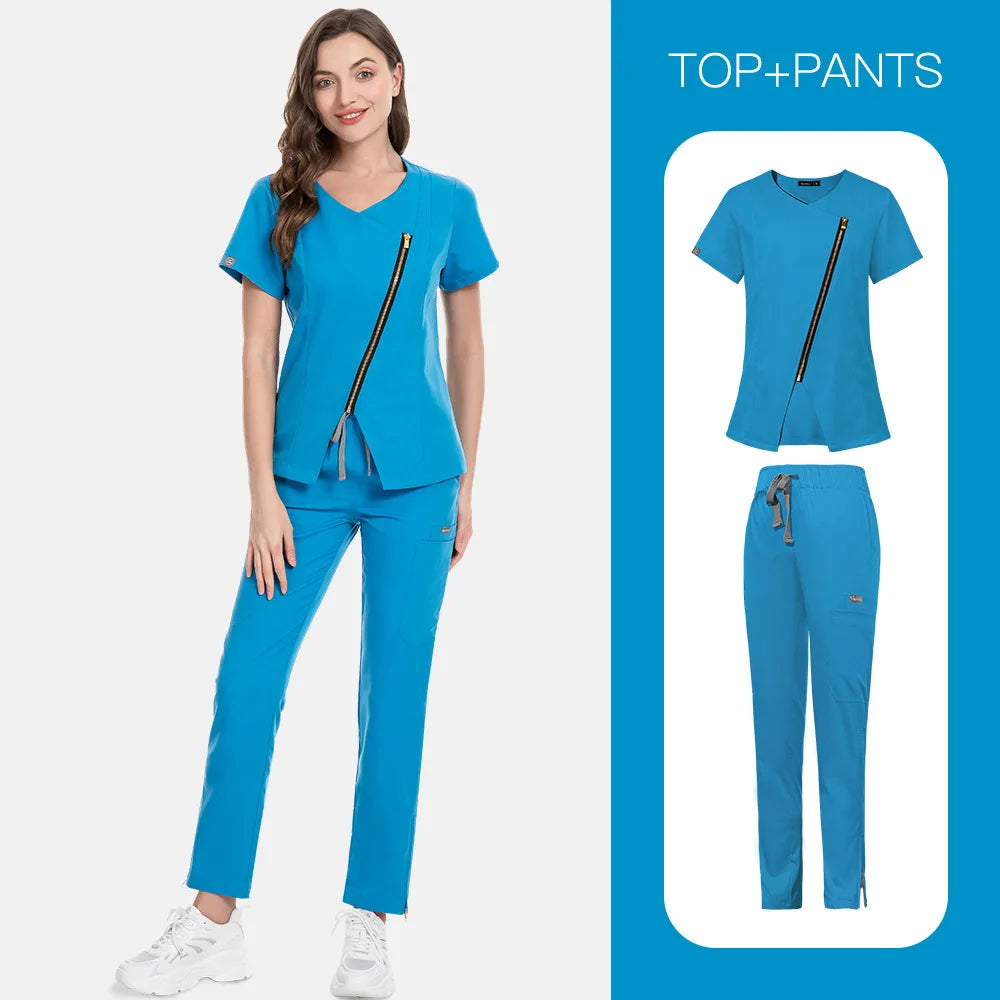 Solid color medical uniforms, beauty salons, SPA clubs, specialized workwear, postpartum care center nursing staff uniforms