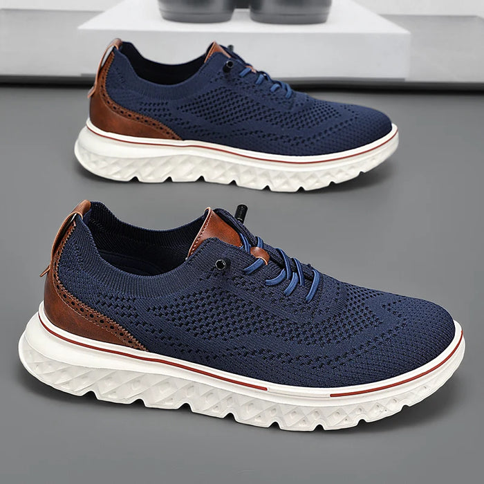 Chaussures décontractées pour hommes printemps été, chaussures de marche respirantes, baskets basses légères, chaussures de sport tendance pour hommes