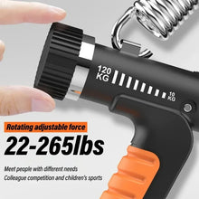 10-120Kg Adjustable Heavy Hand Grip Exercise Strengthener Gripper Finger Expander Arm Wrist Trainers Fitness For Muscle Building
