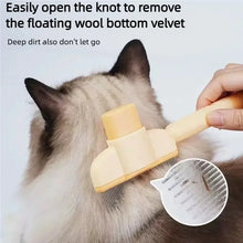 Self Cleaning Pet Grooming Brush Slicker Comb for Cats Dogs Deshedding Dematting Tool for Long Short Fur Loose Hair Remover