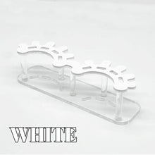 Acrylic Eyelash Tweezers Storage Rack Tweezer Organizer Holder Stand Eyelash Extension Tools Makeup Beauty Shelf 8 Holes