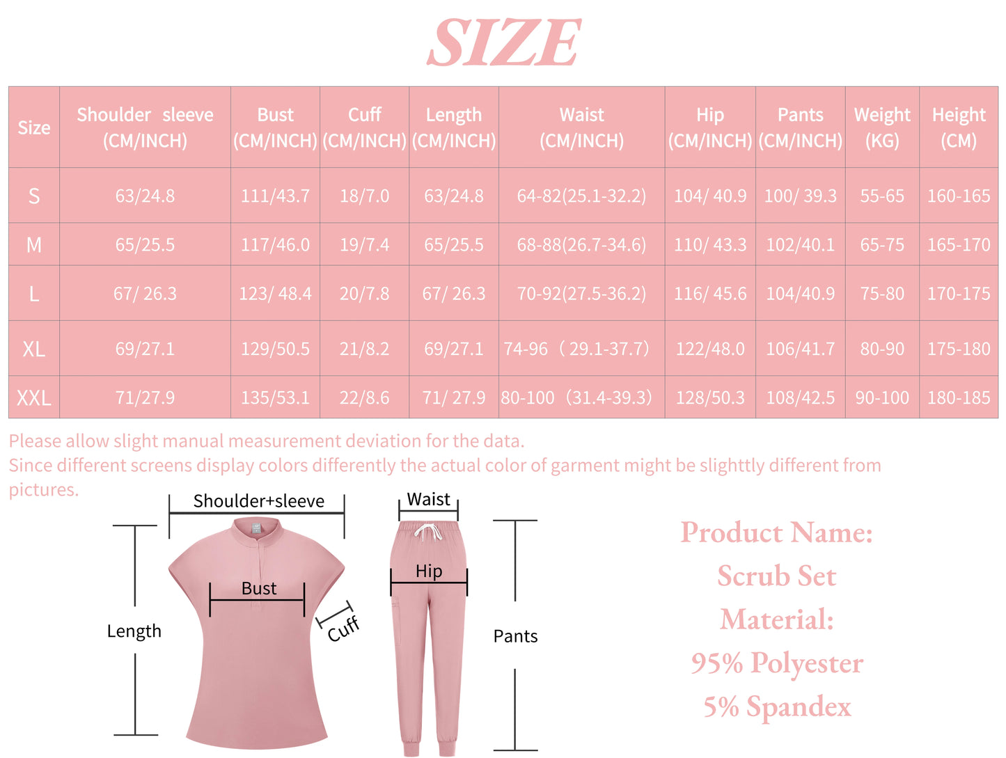 Hot Selling Quick Drying Nurse Stretch Scrubs Sets for Women Summer Sleeves Hospital Nursing Scrubs Uniforms Medical Work Wear