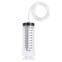 Multifunction 100ml-550ml Syringe Large Capacity With 100cm Hose Pump Measuring Washable Injector For Pet Feeding Oil Glue Fluid