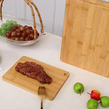 Planche à découper en bois de bambou, plateau de service pour cuisine, plaque à découper épaisse pour viande, fruits, légumes et pain