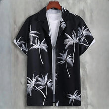 2026 Summer New Style Men's Short-Sleeved Shirt with 3D Pattern Printing for Street Casual Fashion Comfortable Soft Breathable