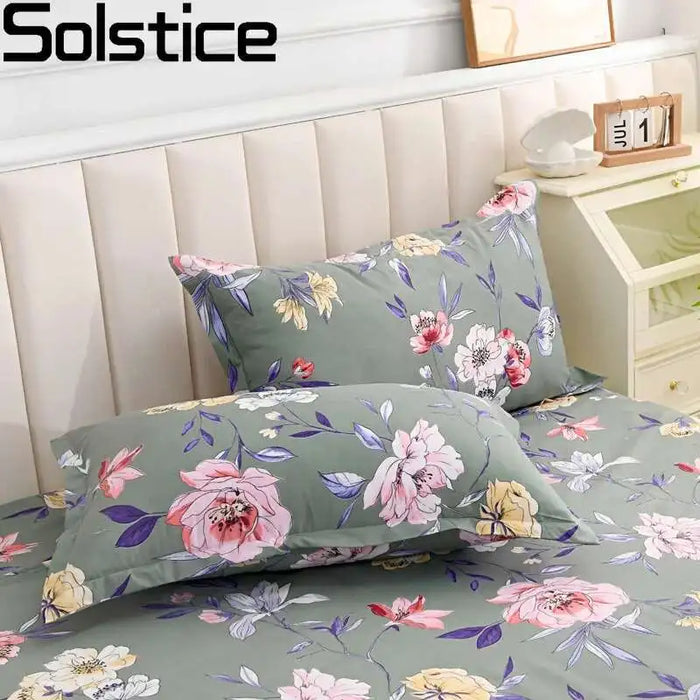 1pc Pillow Cover Bedroom Pillowcase Bed Bedding Pillow Covers Adult Flowers Home Decor Cushions Covers Custom Size 70x70cm 51*66