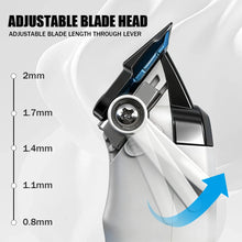Kemei White 90 4 Hair Clippers Brushless Motor DLC Blade